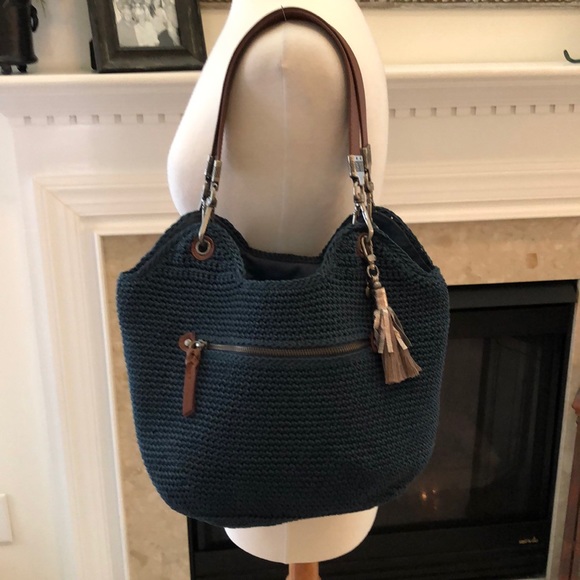 indigo blue handbags